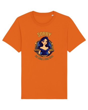 SORRY FOR BEING A SEXY LIBRA Bright Orange