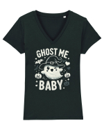 Ghost me Baby Tricou mânecă scurtă guler V Damă Evoker