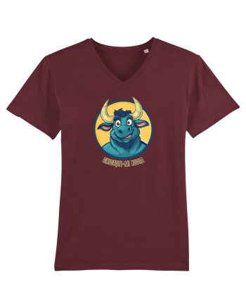 GHICESTE-MI ZODIA - TAUR / TAURUS Burgundy