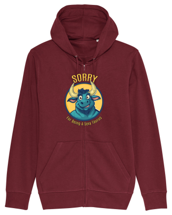 SORRY FOR BEING A SEXY TAURUS Burgundy