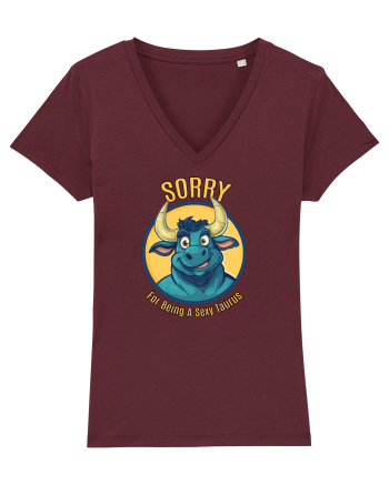 SORRY FOR BEING A SEXY TAURUS Burgundy