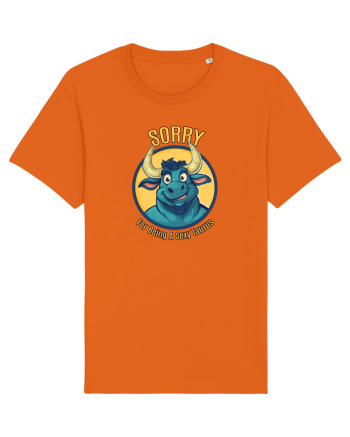 SORRY FOR BEING A SEXY TAURUS Bright Orange