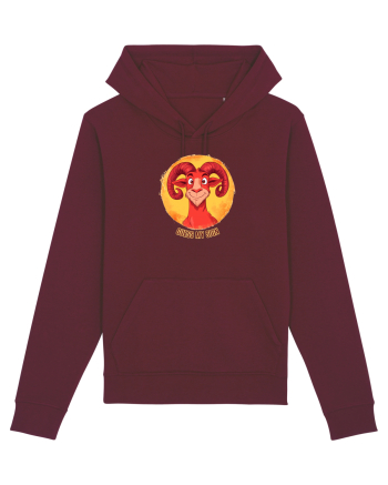 GUESS MY SIGN - BERBEC / ARIES Burgundy