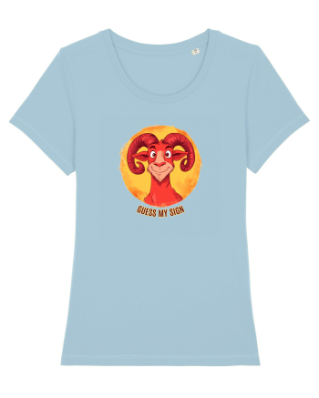 GUESS MY SIGN - BERBEC / ARIES Sky Blue