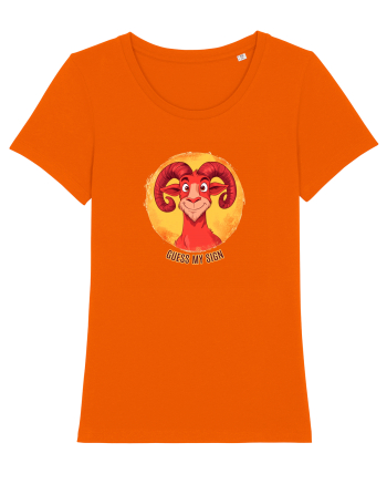 GUESS MY SIGN - BERBEC / ARIES Bright Orange