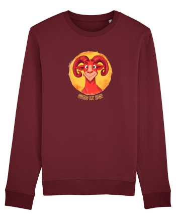 GUESS MY SIGN - BERBEC / ARIES Burgundy