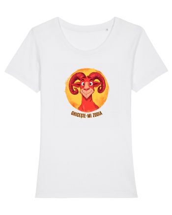 GHICESTE-MI ZODIA - BERBEC / ARIES White