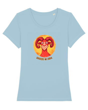 GHICESTE-MI ZODIA - BERBEC / ARIES Sky Blue