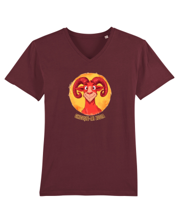 GHICESTE-MI ZODIA - BERBEC / ARIES Burgundy