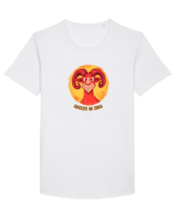 GHICESTE-MI ZODIA - BERBEC / ARIES White
