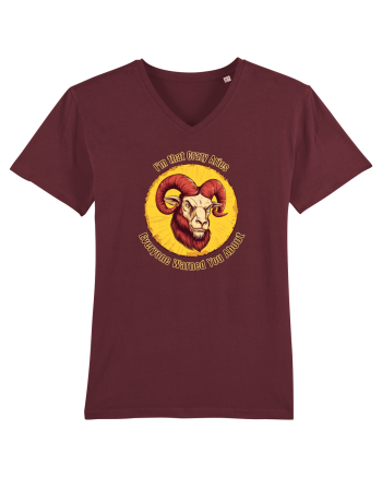 I`M THAT CRAZY ARIES YOU WERE WARNED ABOUT  Burgundy