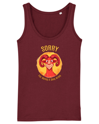 SORRY FOR BEING A SEXY ARIES Burgundy