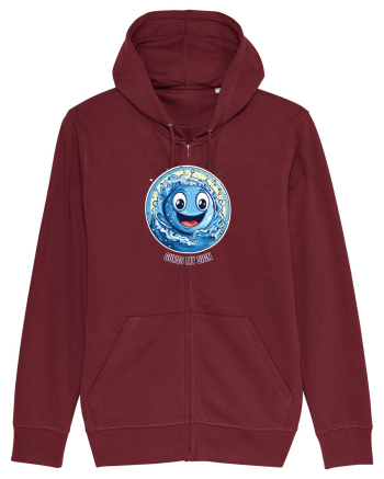 GUESS MY SIGN - VARSATOR / AQUARIUS Burgundy