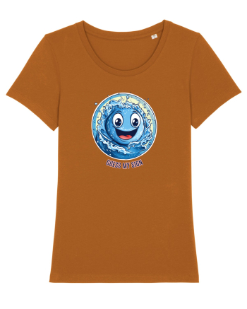 GUESS MY SIGN - VARSATOR / AQUARIUS Roasted Orange