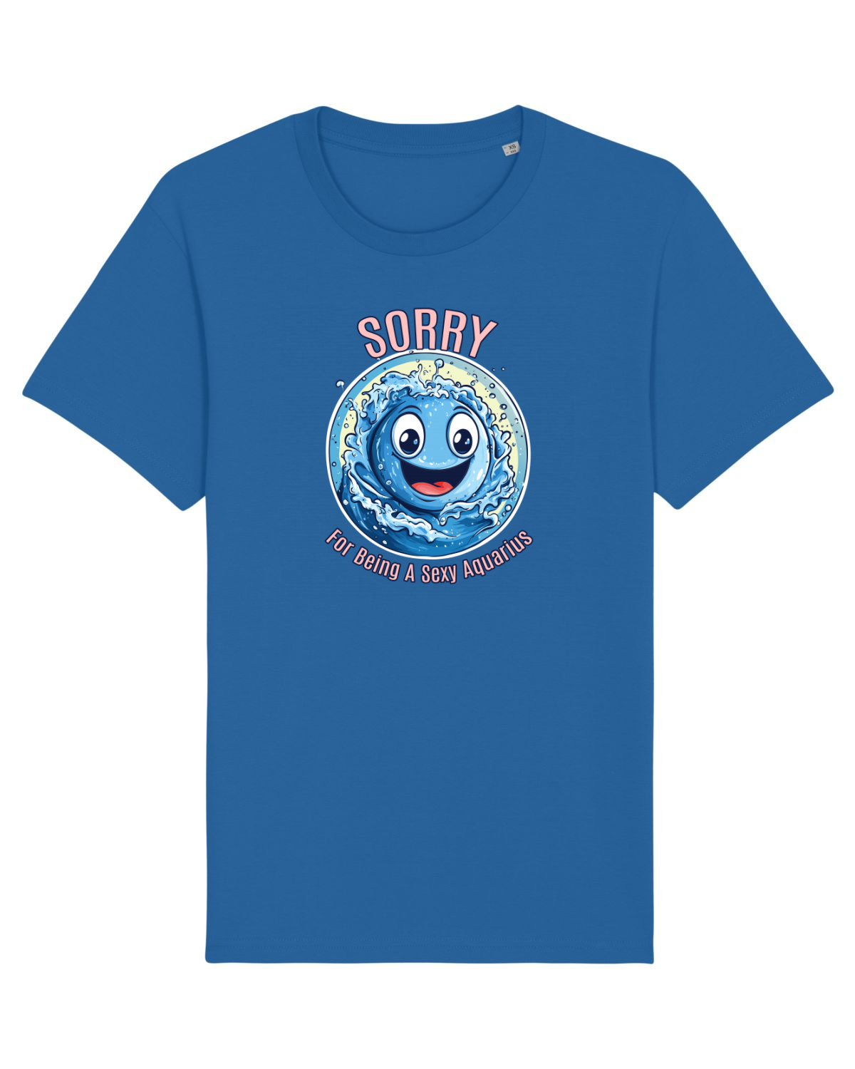 Tricou mânecă scurtă Unisex Rocker Royal Blue