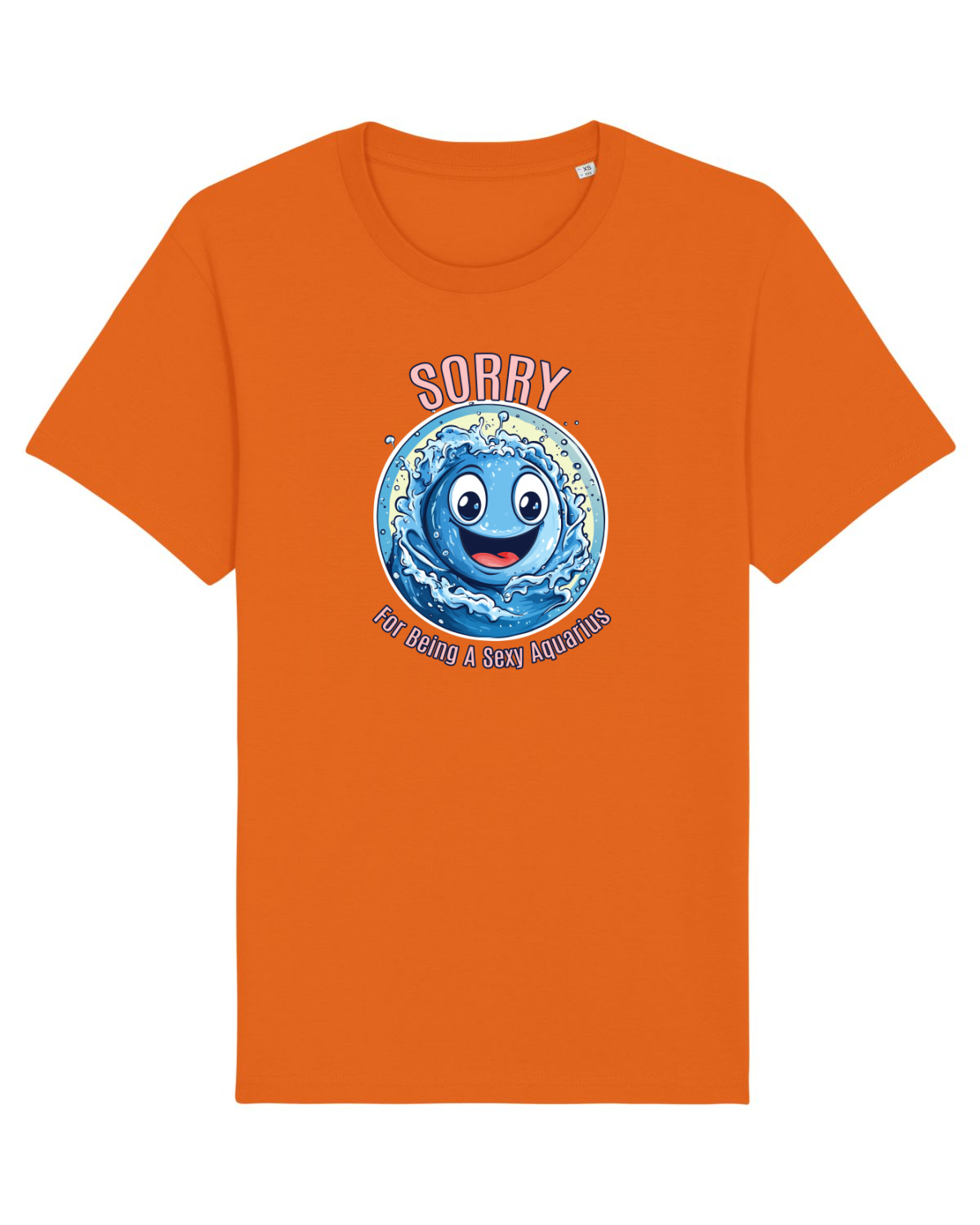 Tricou mânecă scurtă Unisex Rocker Bright Orange