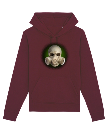craniu gasmaskskull 07 verde Burgundy