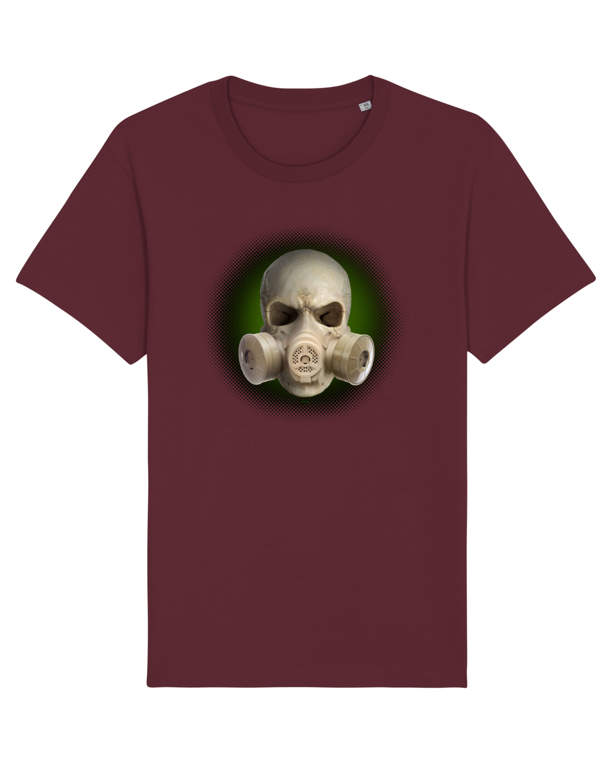 Tricou mânecă scurtă Unisex Rocker Burgundy