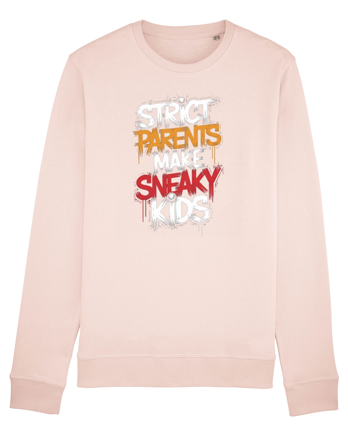 Bluză mânecă lungă Unisex Rise Candy Pink