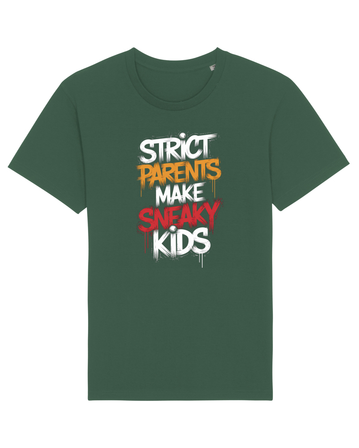 Tricou mânecă scurtă Unisex Rocker Bottle Green