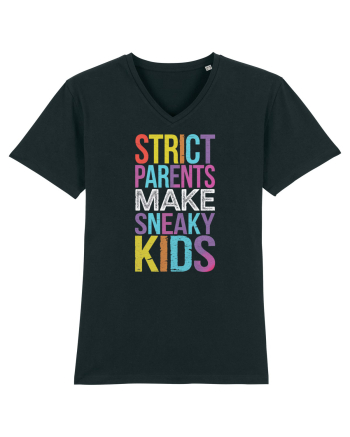 Strict Parents Make Sneaky Kids purple Black