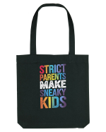 Strict Parents Make Sneaky Kids grunge Sacoșă textilă