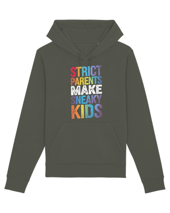 Strict Parents Make Sneaky Kids grunge Khaki