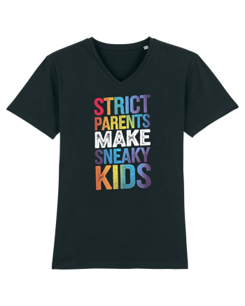 Strict Parents Make Sneaky Kids grunge Black