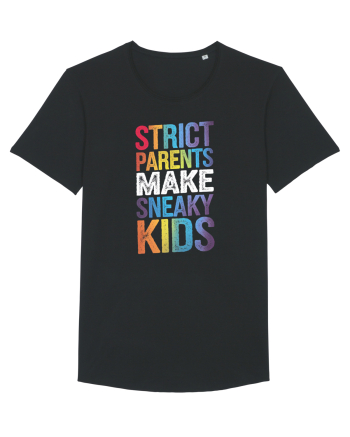Strict Parents Make Sneaky Kids grunge Black