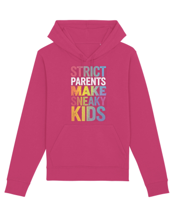 Strict Parents Make Sneaky Kids distresed Raspberry