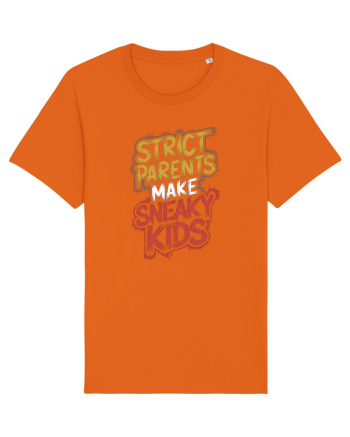 Strict Parents Make Sneaky Kids neo Bright Orange