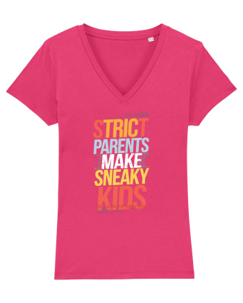 Strict Parents Make Sneaky Kids poster Raspberry