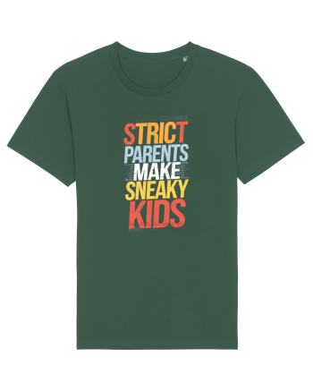 Strict Parents Make Sneaky Kids poster Bottle Green