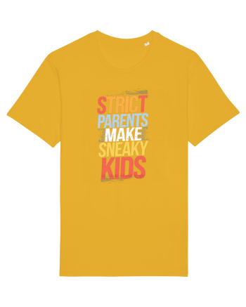 Strict Parents Make Sneaky Kids poster Spectra Yellow