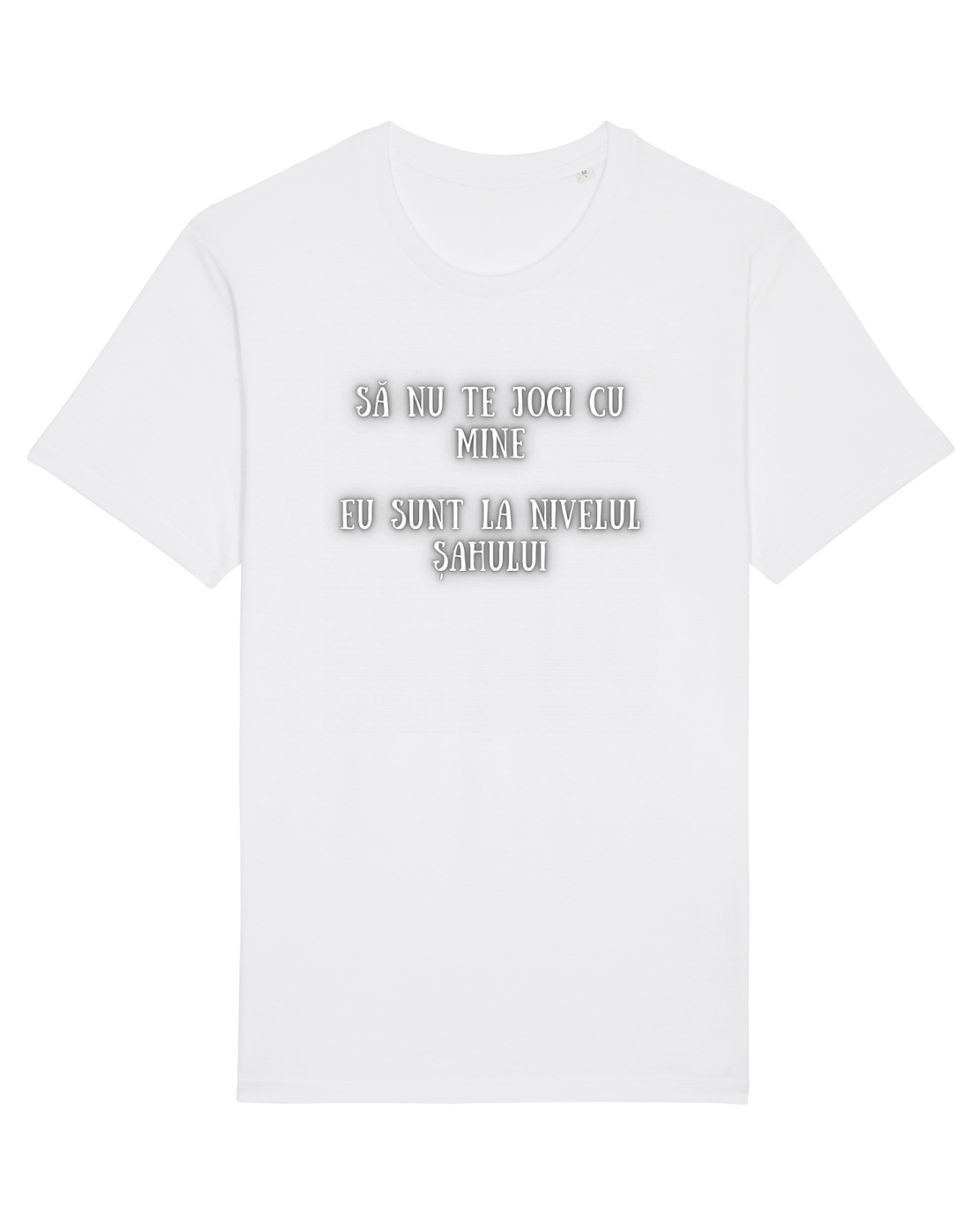 Tricou mânecă scurtă Unisex Rocker White