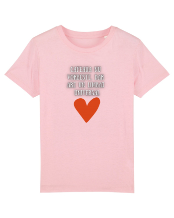 CAFEAUA NU VORBEȘTE Cotton Pink