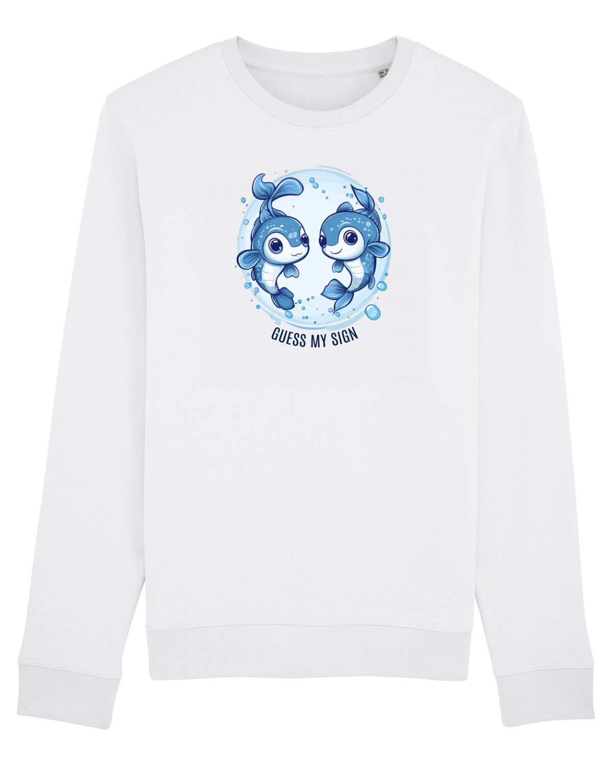 Bluză mânecă lungă Unisex Rise White