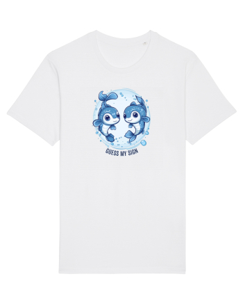 GUESS MY SIGN - PESTI /PISCES White