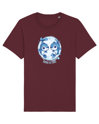 GUESS MY SIGN - PESTI /PISCES Burgundy