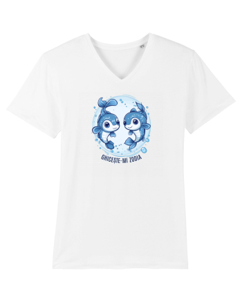 GHICESTE-MI ZODIA - PESTI / PISCES White