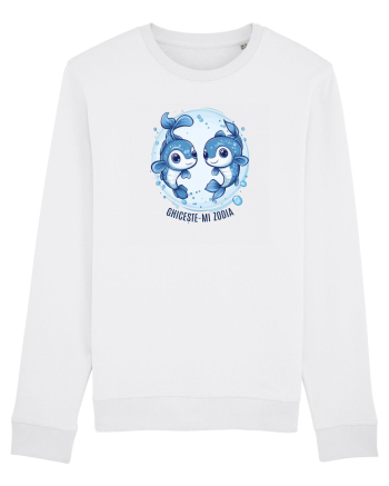 GHICESTE-MI ZODIA - PESTI / PISCES White