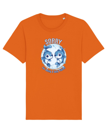 SORRY FOR BEING A SEXY PISCES Bright Orange