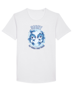 SORRY FOR BEING A SEXY PISCES Tricou mânecă scurtă guler larg Bărbat Skater