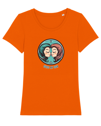 GUESS MY SIGN - GEMENI / GEMINI Bright Orange