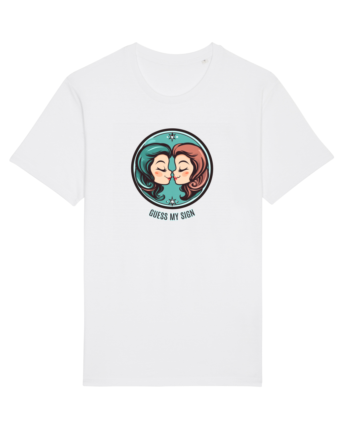 Tricou mânecă scurtă Unisex Rocker White