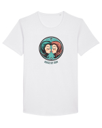 GUESS MY SIGN - GEMENI / GEMINI Tricou mânecă scurtă guler larg Bărbat Skater