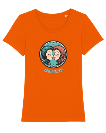 GHICESTE-MI ZODIA - GEMENI / GEMINI Bright Orange