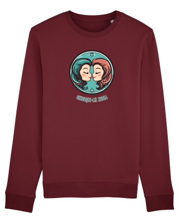 GHICESTE-MI ZODIA - GEMENI / GEMINI Burgundy