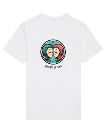 GHICESTE-MI ZODIA - GEMENI / GEMINI White