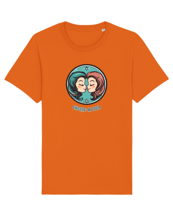 GHICESTE-MI ZODIA - GEMENI / GEMINI Bright Orange
